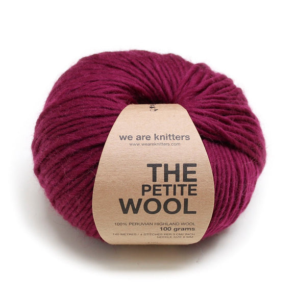 We Are Knitters | The Petite Wool | Wine