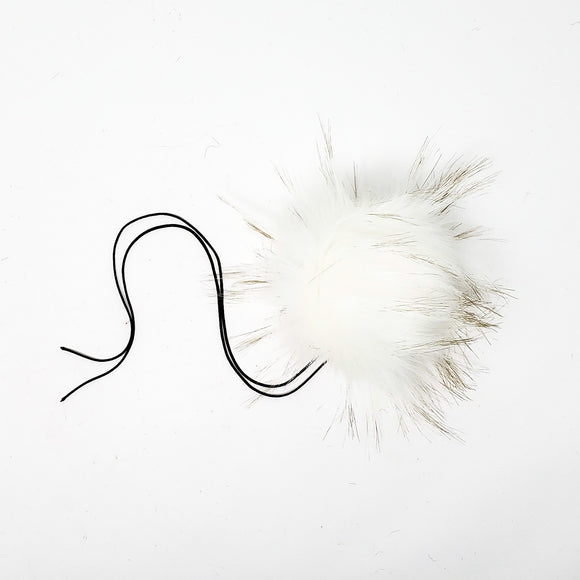 White Faux Fur Pom Poms (ARCHIVED)