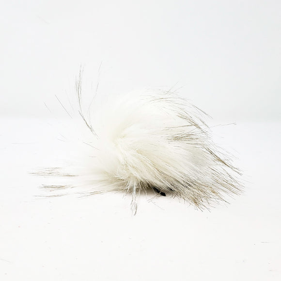 White Faux Fur Pom Poms (ARCHIVED)