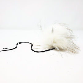 White Faux Fur Pom Poms (ARCHIVED) - 0