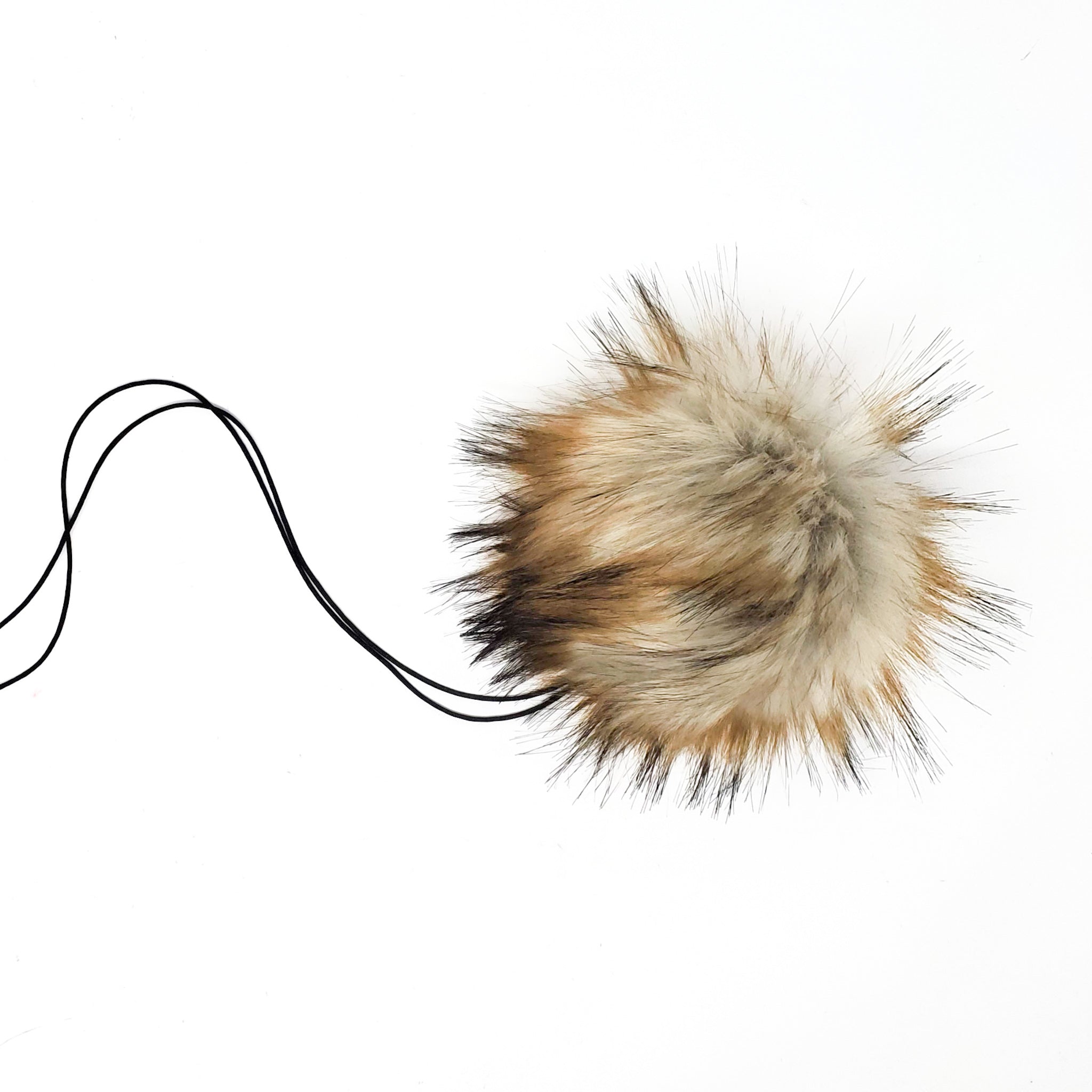 White Oak - Faux Fur Pom Poms