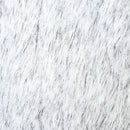White Wolf Fake Fur Faux Fur Fabric by the Metre / Yard-3