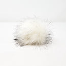 White Wolf Fake Fur Faux Fur Fabric by the Metre / Yard-2