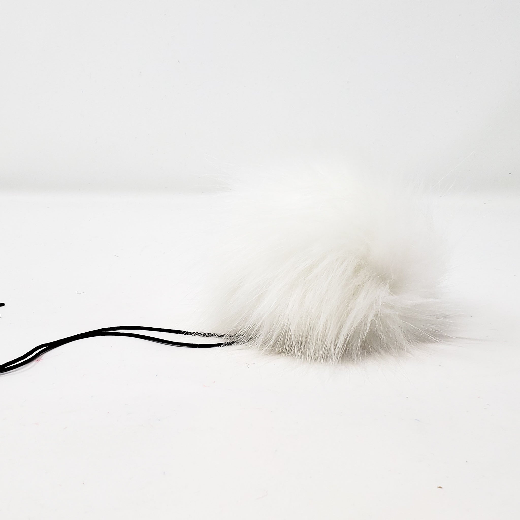 Whiteout Faux Fur Pom Poms