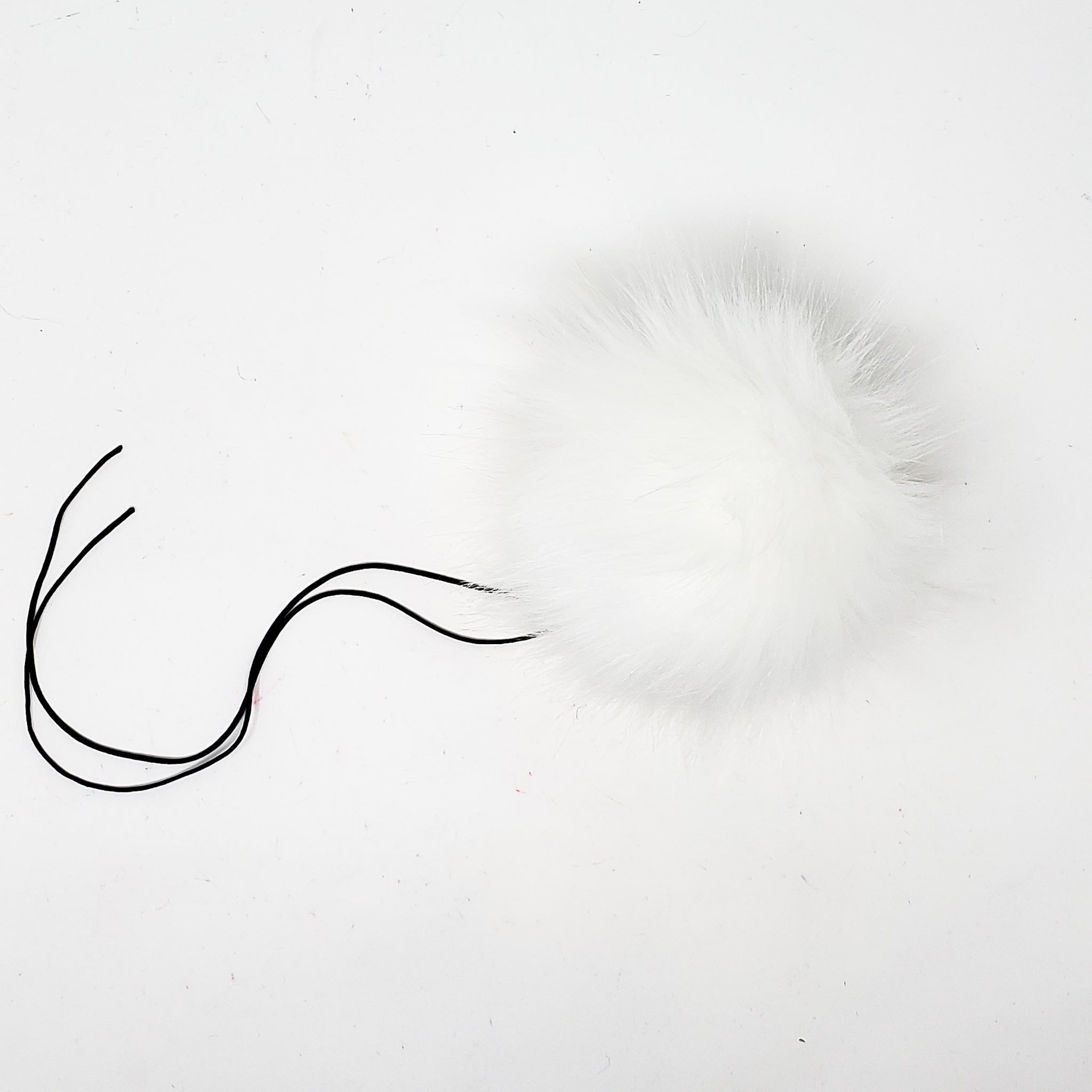 Whiteout Faux Fur Pom Poms