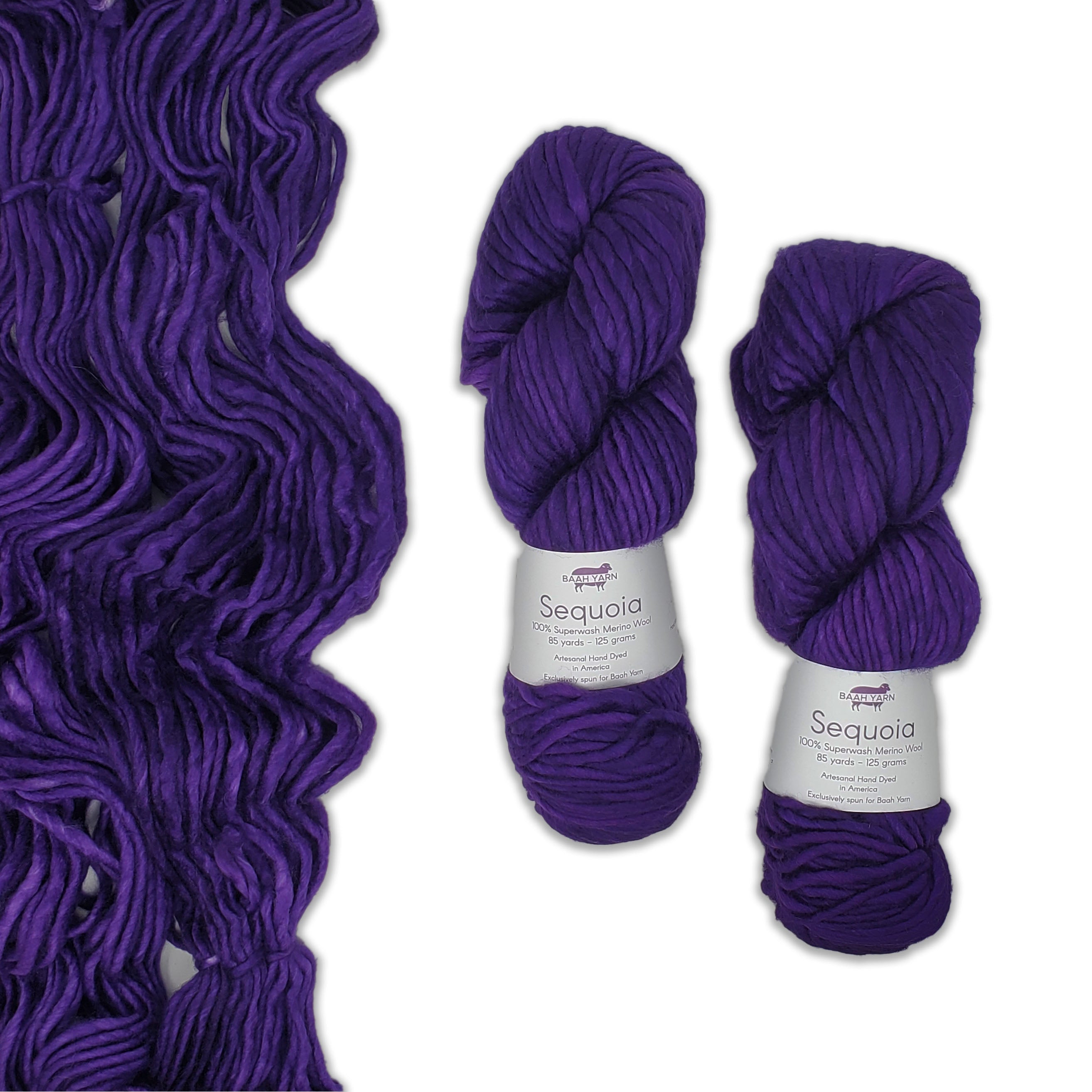 Baah Yarn Sequoia - Winter Purple